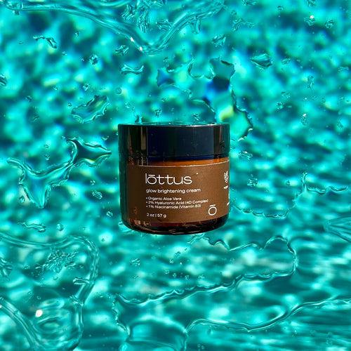Lōttus Glow Brightening Cream │ 100% Organic, Vegan, Paraben-free
